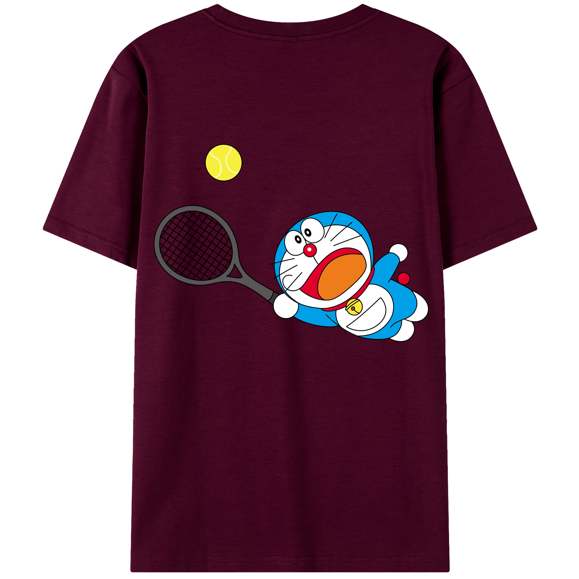 （画像用） ドラえもん Doraemon レディース半袖Tシャツ(バックプリント)